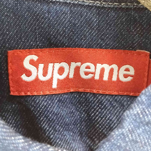 シュプリーム Supreme 25FW small box logo denim shirt メンズ import:S